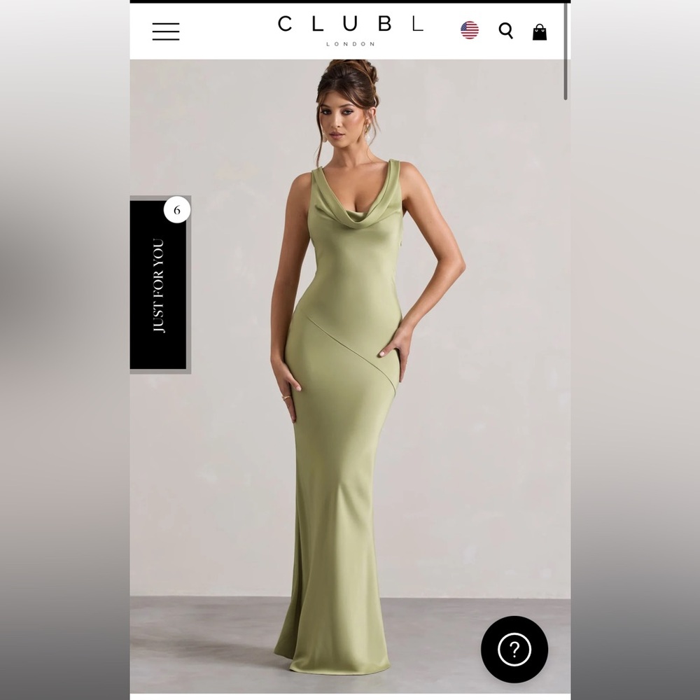 Worn once to wedding club L London dress